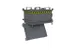 mini-bodemklepcontainer,HxLxB 625x600x800mm,0,13m³,inrijbeugel,staal