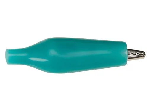 Geisoleerde Krokodillenklem 27mm - Groen