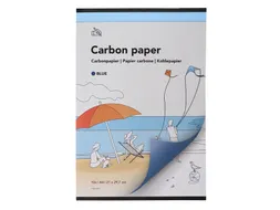 Carbonpapier Qbasic A4 21x29,7cm 10 vel Blauw
