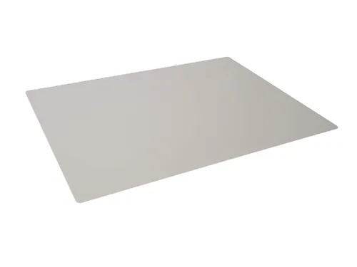 Schrijfonderlegger Grijs 650x500 mm med siergroef PP opaak