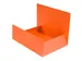 Stofklepmap Nature Future A4 400 g/m² oranje 3 kleppen