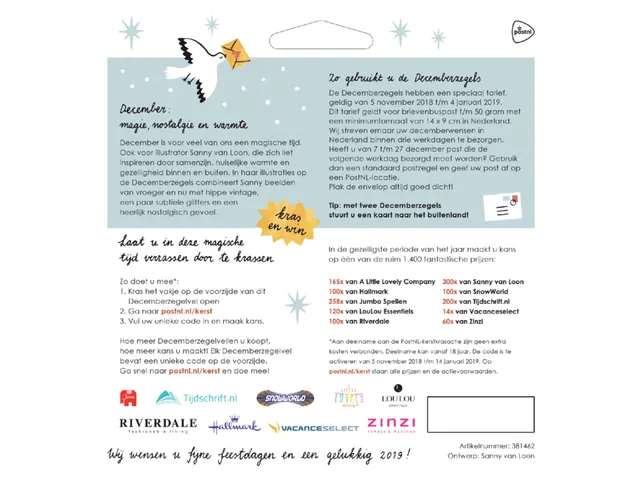 Decemberzegel Nederland 2025