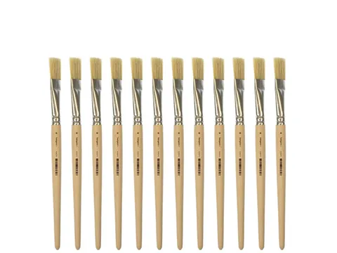 Lyonse penseel Kangaro #16 kort ongelakt hout doos a 12 stuks