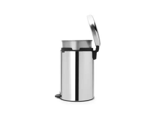 Pedaalemmer Newicon 20 Liter Metalen Binnenemmer Rvs