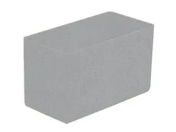Inzetbak HxLxB 63x108x54mm Polystyreen Grijs 50 stuks