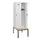 locker met bank,HxBxD 1950x600x815mm,2vak,vak B 300mm,draaigrendel