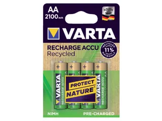 Batterij oplaadbaar VARTA 4x AA 2100mAh ready2use - 3