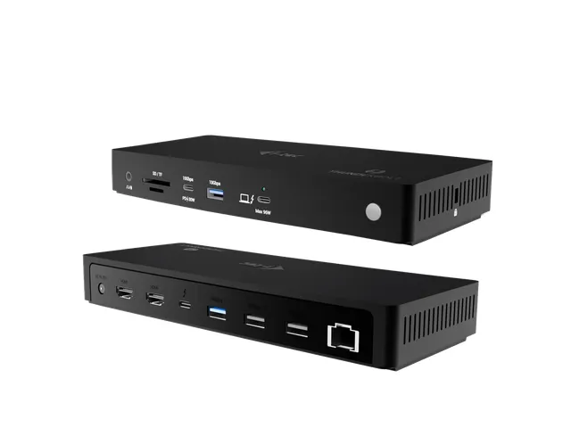 Thunderbolt4 Triple Display Docking Station + Power Delivery 96W