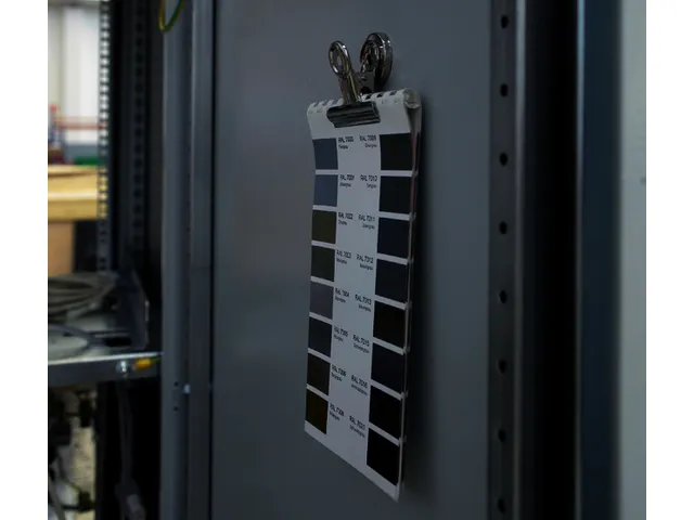 Papierklem MAUL Bulldog met magneet 52mm capaciteit 20mm zilver