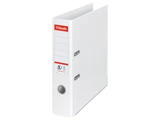 Ordner Esselte No.1 72mm PP 30% gerecycled folie Multipack wit 5 stuks - 4
