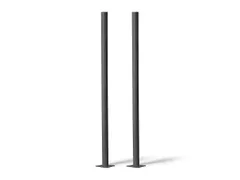 Palen Voor Vergrendelbaar Notitiebord Outdoor Antraciet Boutbevestigin