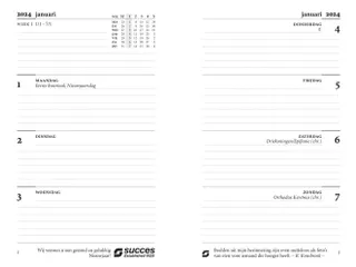 Agendavulling 2027 Succes Mini 7dagen/2pagina's - 6