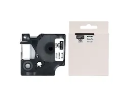 Label Tape Dymo Compatible 53713 24mm Zwart Op Wit