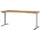 Elektrisch ihv bureau,HxBxD 720-1200x1800x800mm,blad Grandson-eiken