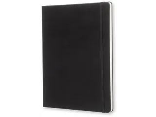 Notitieboek Moleskine XL 190x250mm blanco hard cover zwart - 3