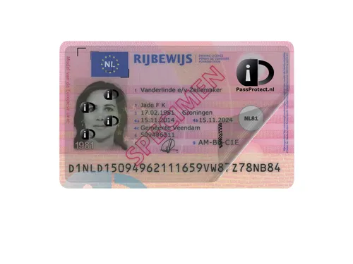 Beschermfolie PassProtect voor rijbewijs