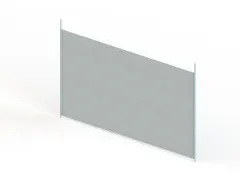 scheidingsplaat,v. inhaakstelling,HxD 400x600mm,doorgaand,staal