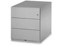 Mobiel Ladenblok 495X420X565Mm 3Laden Cilinderslot Zilver