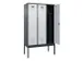 locker voor scheiding van kleding,HxBxD 2120x1200x500mm,3vak