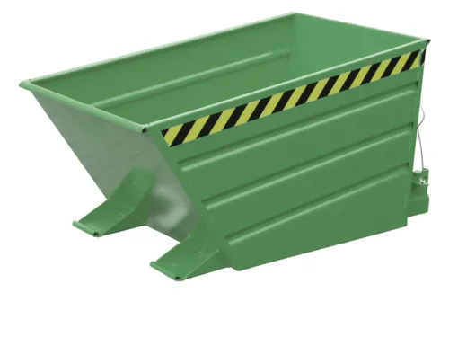 kiepbak,HxLxB 730x1375x800mm,0,5m³,draagverm. 750kg,RAL6011
