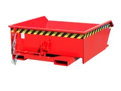 mini-kiepbak,HxLxB 450x1385x1280mm,0,46m³,draagverm. 1000kg,RAL3000