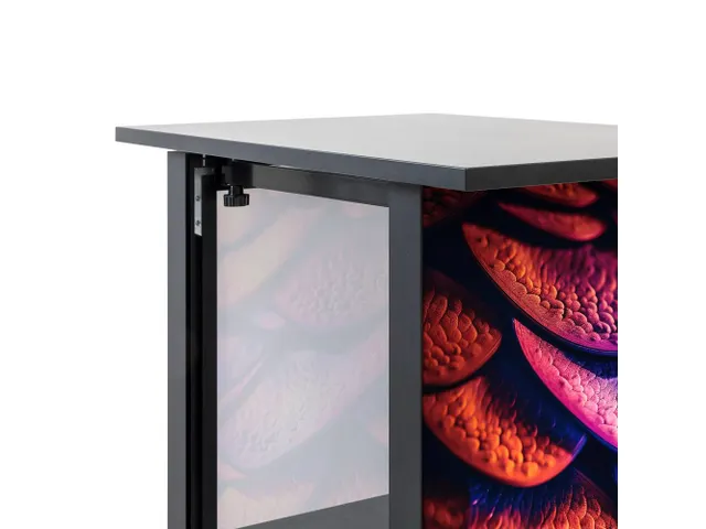 Digital Counter Futuro met 32 inch Samsung scherm Portret Zwart