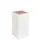 Circulaire Afvalbak BrickBin Plastic 65 Liter Wit Oranje