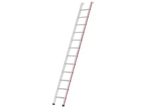 inhangstellingladder,balk L 3,27m,v. H tot 2,77m,12,verstevigde treden