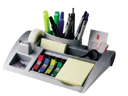 Bureau Organizer 3m Post-it C50 Zilvergrijs
