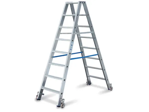 Verrijdbare Boktrap Aluminium L 2 04M 2X8Treden