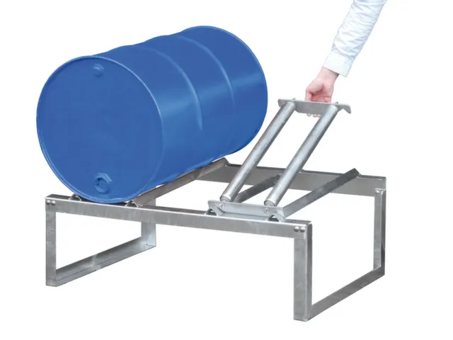 Draagrollen,V. Vatenbok,V. 2X200L Vat,Staal Vuurverzinkt