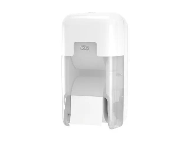 Tork OptiServe 558041 Hulsloos 2-rol Toiletpapier Dispenser T7 Wit