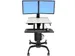 Workfit-C Sit-Stand Dual LCD Black.