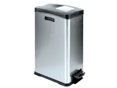 Afvalbak Rejoice EKO 30 liter met kunststof binnenbak RVS