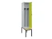 locker voor scheiding van kleding,HxBxD 2120x400x815mm,1vak