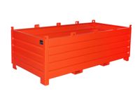 Systeem-Stapelcontainer Rood 850x2400x1200mm 2250kg Inhoud 2m³