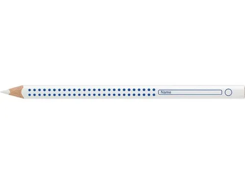 Kleurpotlood Faber-Castell Jumbo GRIP "H&T" wit