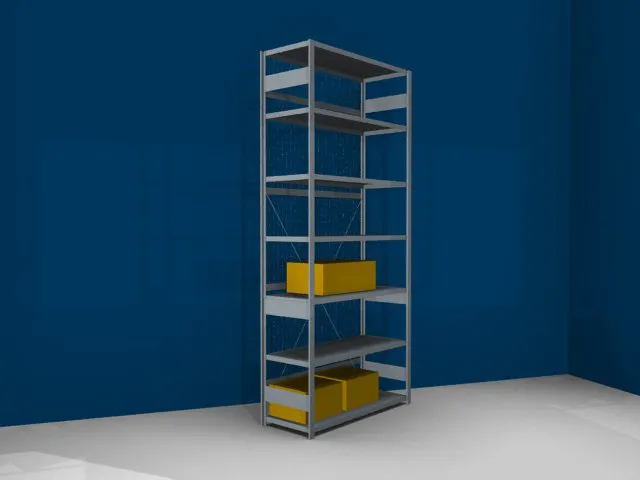 gaasachterwand,v. schroefstelling - basisveld,HxB 3000x1300mm,verzinkt