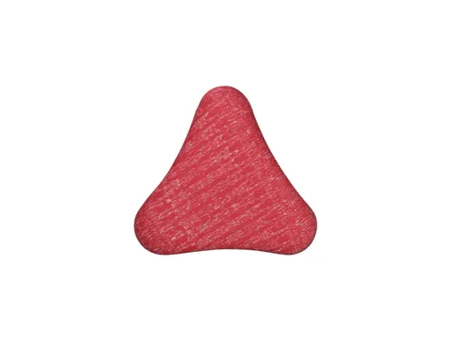 Zit-/stahulp Beweeglijk Zitmechanisme Triangelzitting Rood Stof