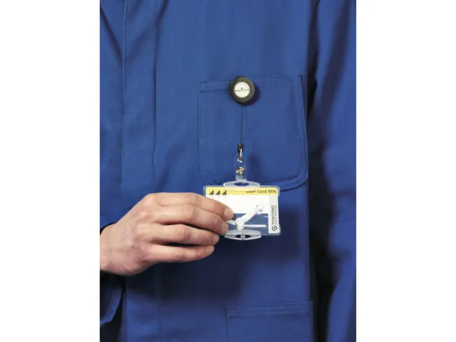 Afrolmechanisme Durable 8152 met drukknop 80cm antraciet