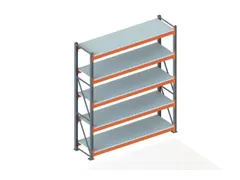 Breedvakstelling Basisveld Hxbxd 3300x2870x800mm 5 Stalen Legborden