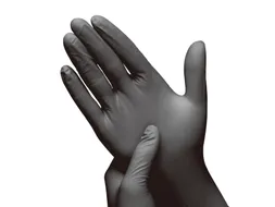 Handschoen Hynex Maat L nitril 100stuks zwart
