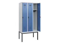 schoollocker,HxBxD 1950x900x500mm,3vak,vak B 300mm,draaigrendel