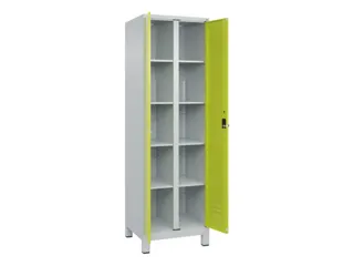 wasgoedverdeelkast,HxBxD 1950x600x500mm,vak B 300mm,draaigrendel - 2