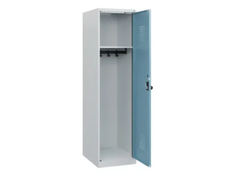 schoollocker,HxBxD 1530x400x500mm,1vak,vak B 400mm,draaigrendel