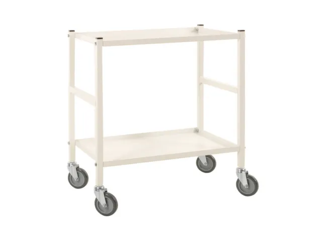tafelwagen,draagverm. 150kg,2etage(s),laadvl. LxB 625x414mm