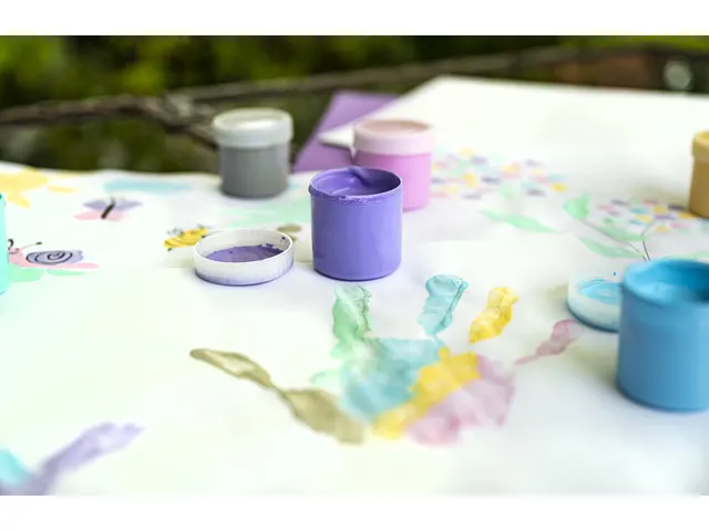 Vingerverf Eberhard Faber ass. kleuren pastel 6x40ml in karton