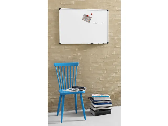 Whiteboard Naga 60x90cm magnetisch alu. frame wit