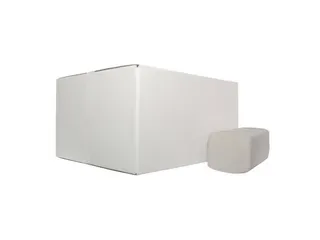 Handdoekpapier Z-vouw Recycled 2-laags 25x22cm wit 20x160 stuks - 1