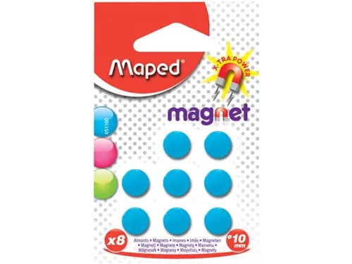 Kleurmagneten 10mm Maped Blauw